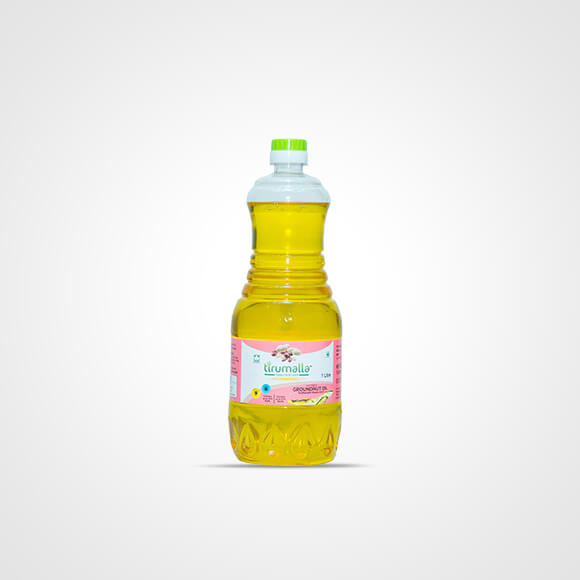 tirumalla groundnut oil 1 ltrs bottle